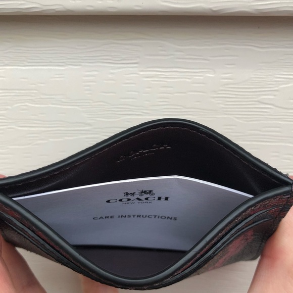 SOLD NWT Coach Card Holder - Picture 4 of 5